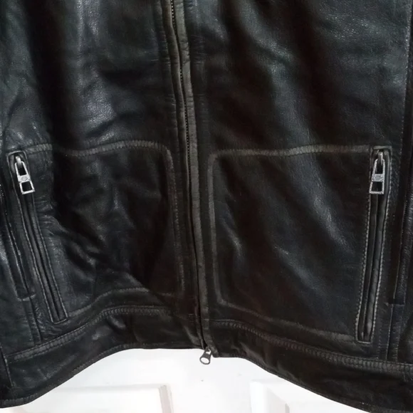 Harley-Davidson Leather Performance Jacket Mens LG - Picture 4 of 9